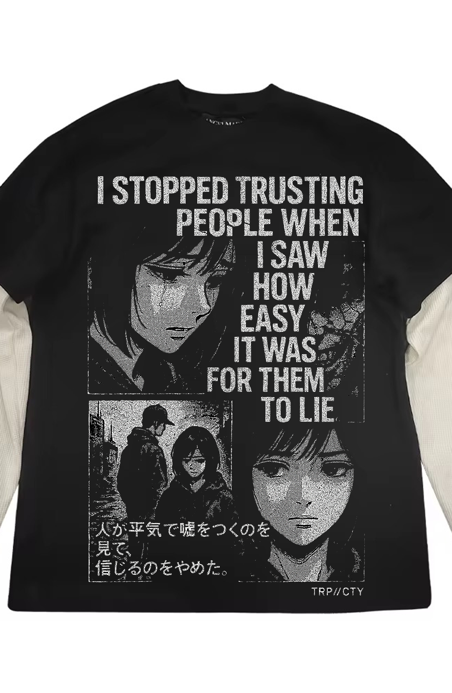 STOPPED TRUSTING